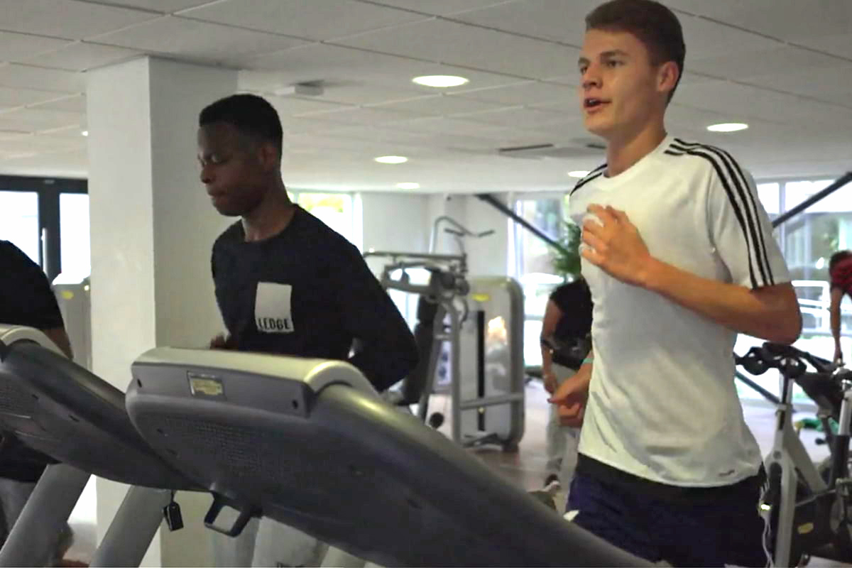 CODE Student Accommodation Leicester gym treadmill