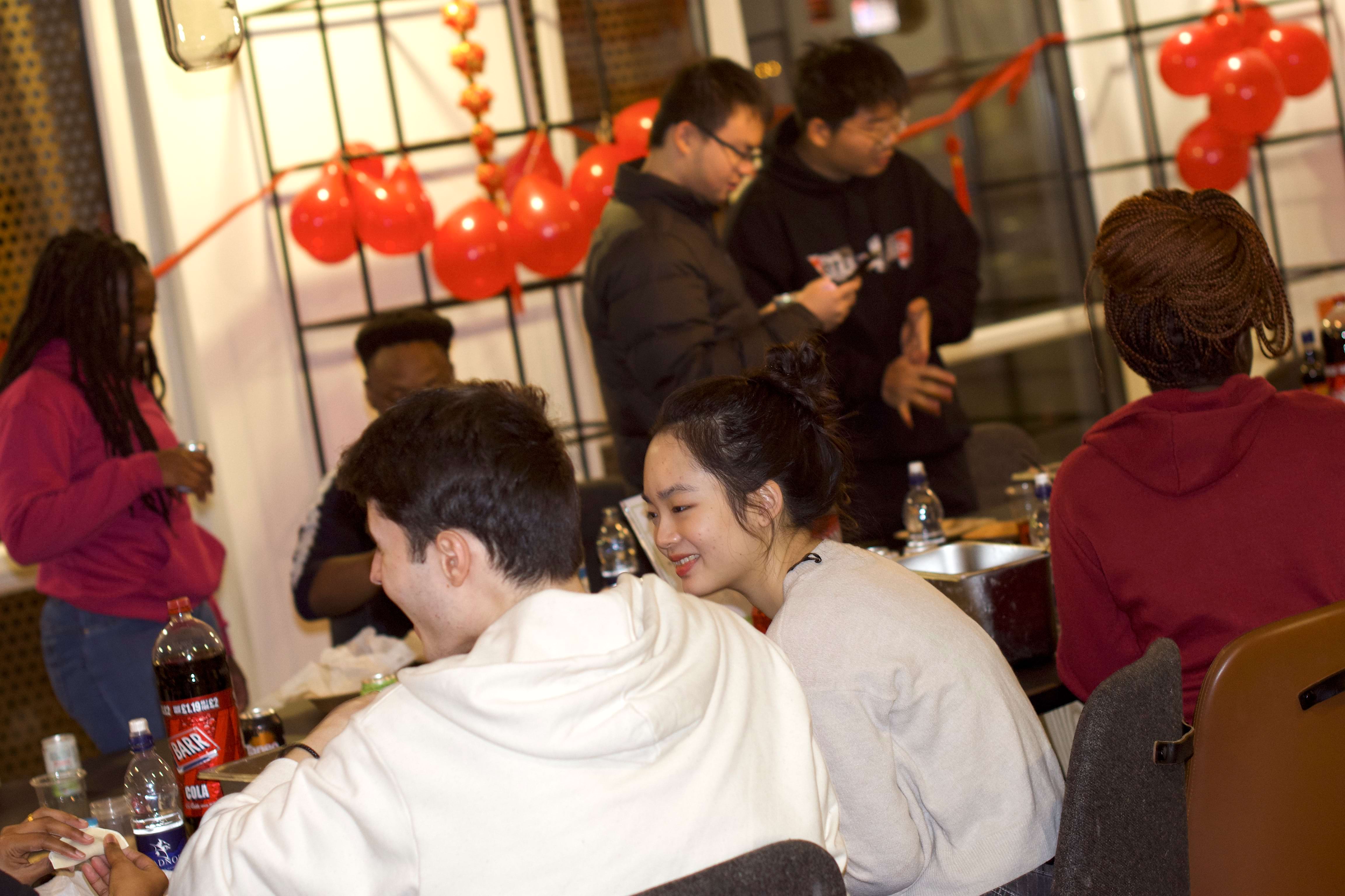 Jiaozi being made at CODE Student Accomodation Chinese New Year 2023