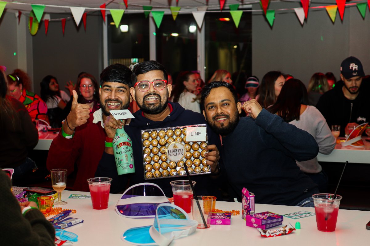 Tenants enjoying our 80s Bingo night