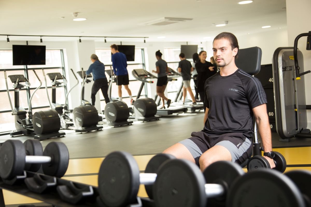 CODE Coventry student accommodation gym