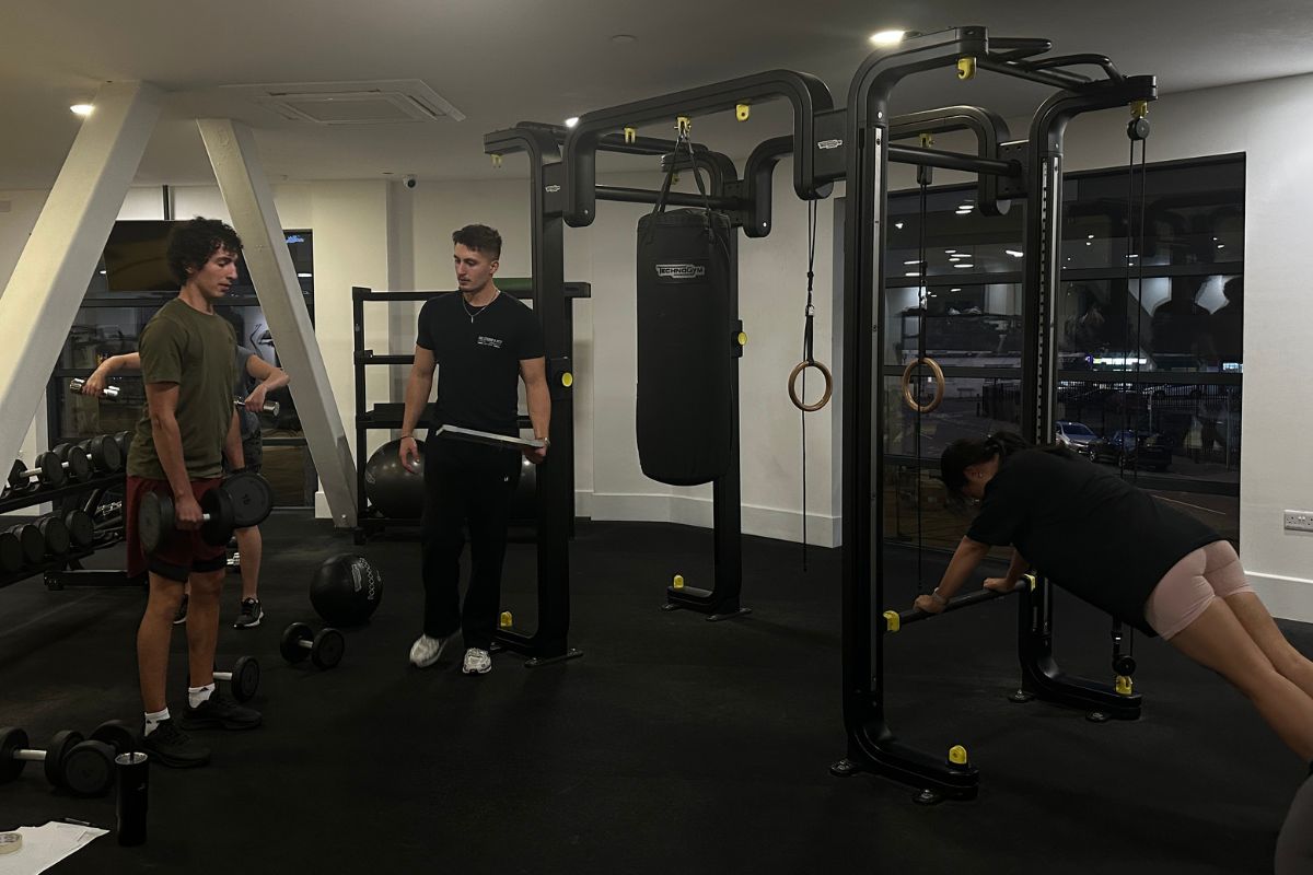 Hiit workout class!