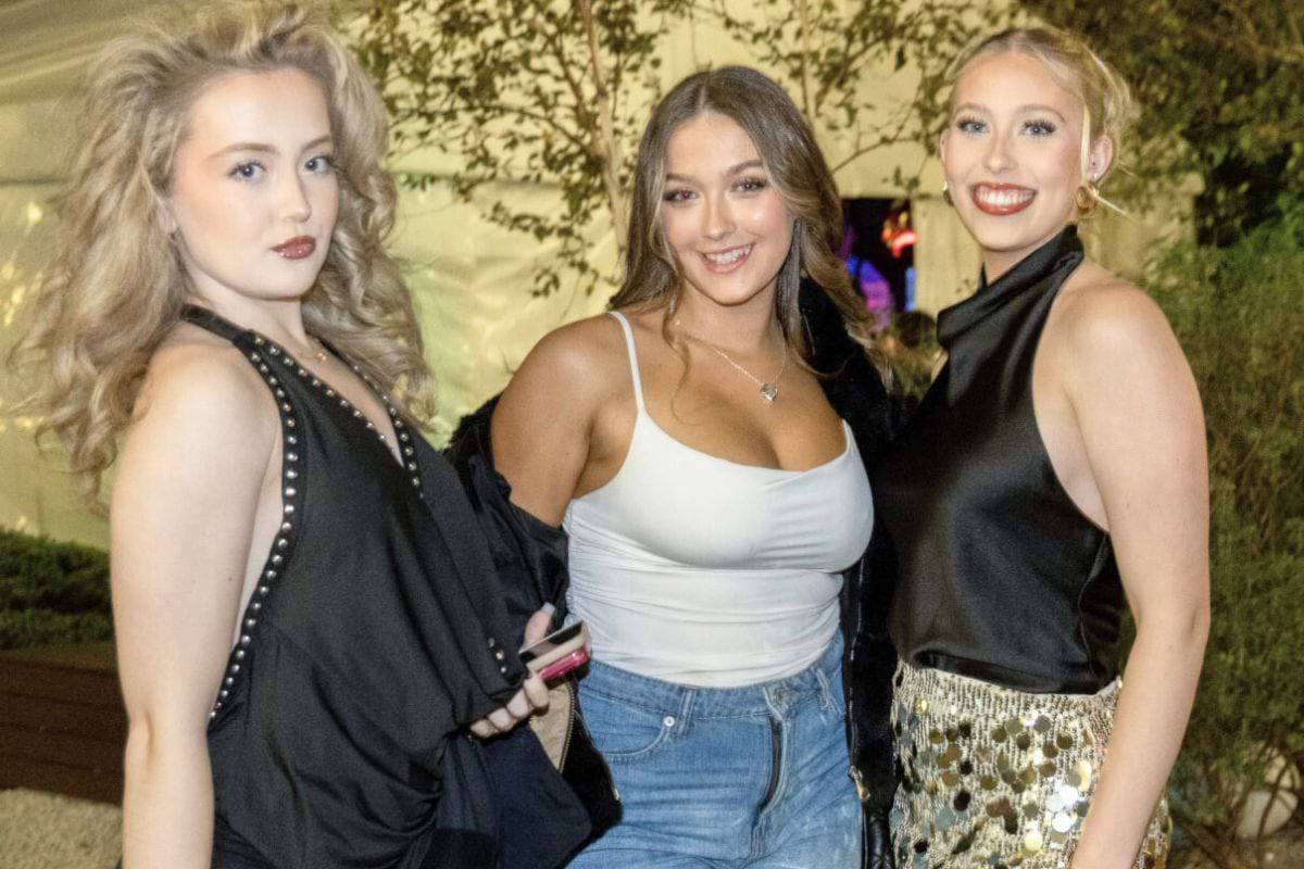 CODE student tenants dressed glamorously for the Oktoberfest party