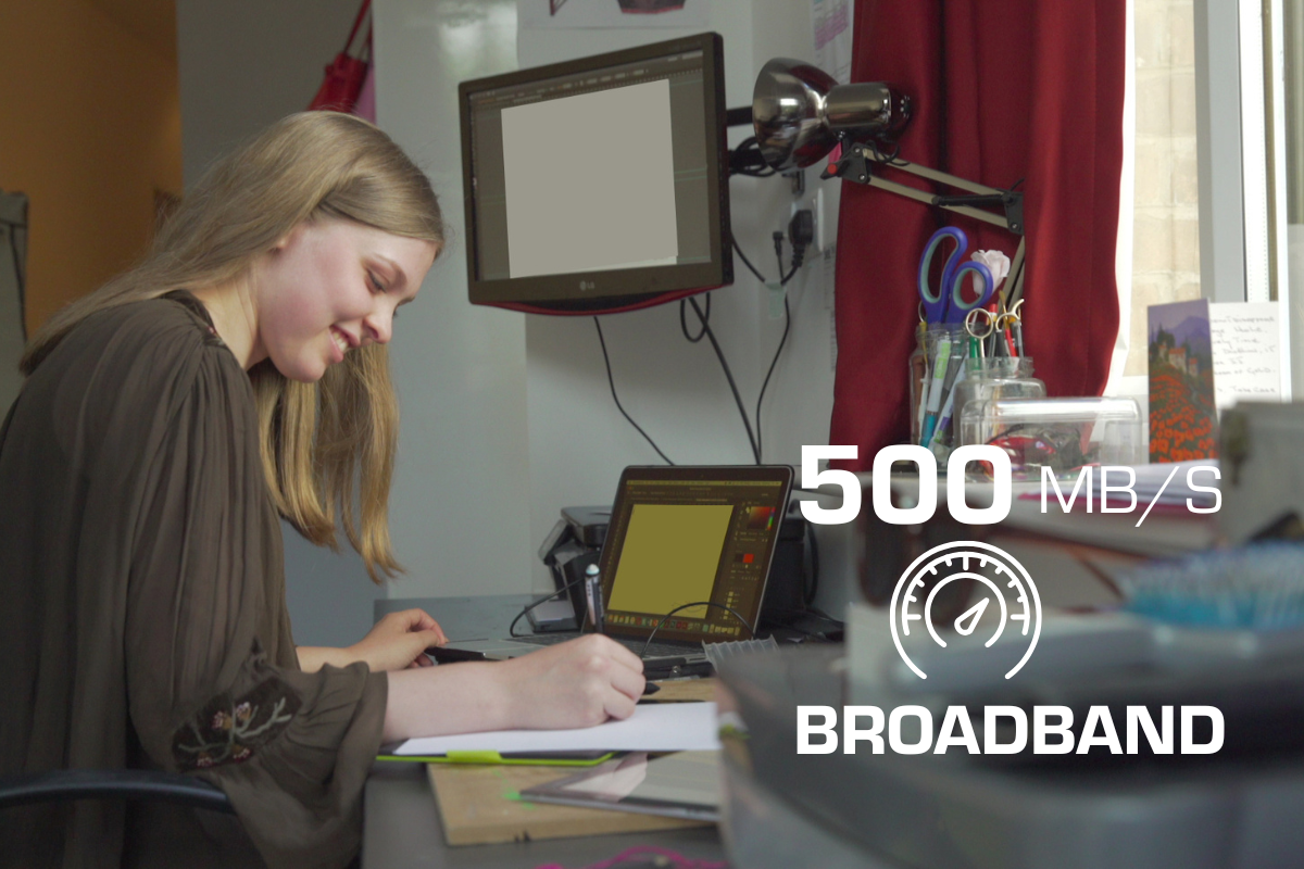 CODE Students 500Mbps Internet