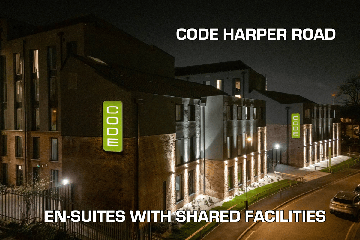 Exterior of CODE Harper Road , Student Accommodation in Coventry