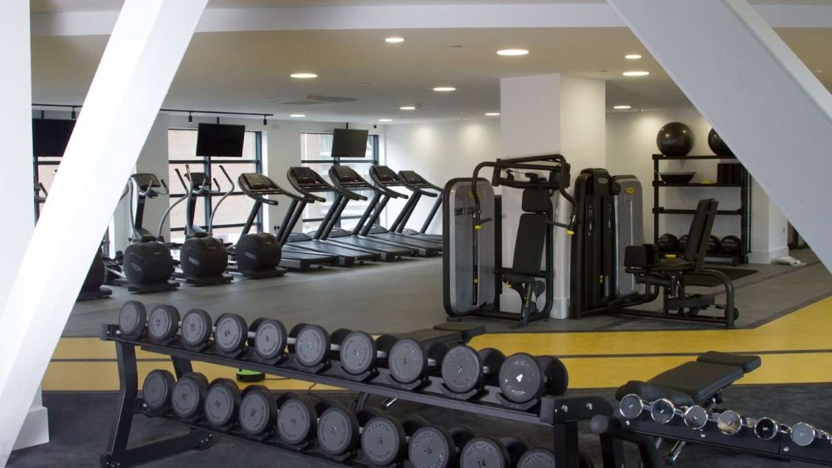 Gym at CODE  Student Accommodation Coventry