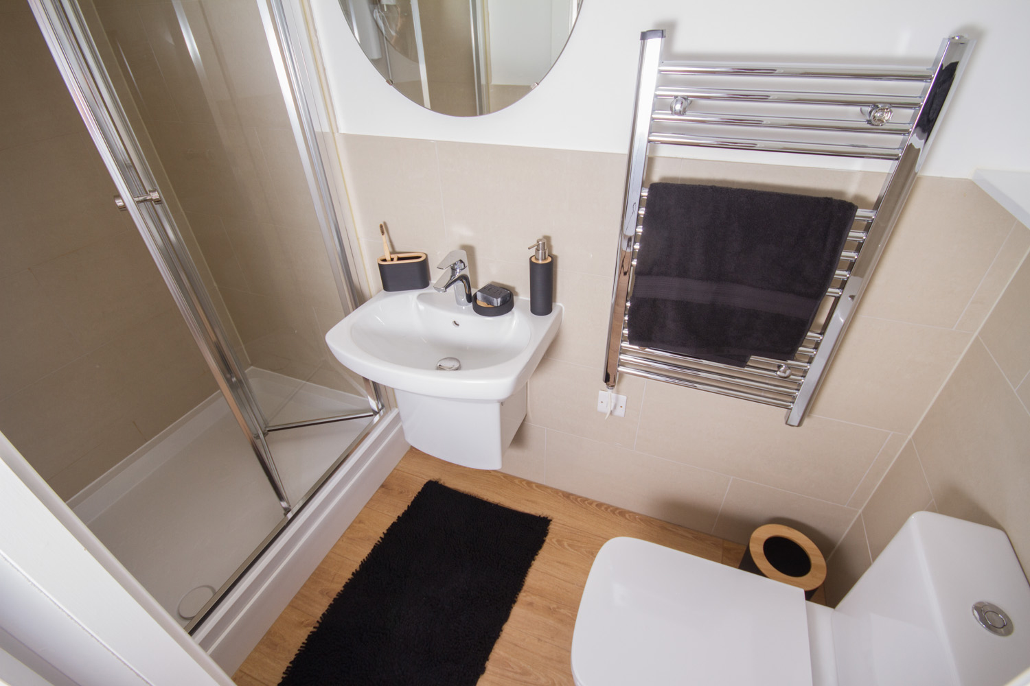 Bathroom in CODE Student Accommodation Coventry Studio