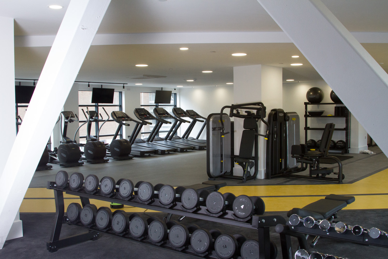 Gym at CODE  Student Accommodation Coventry