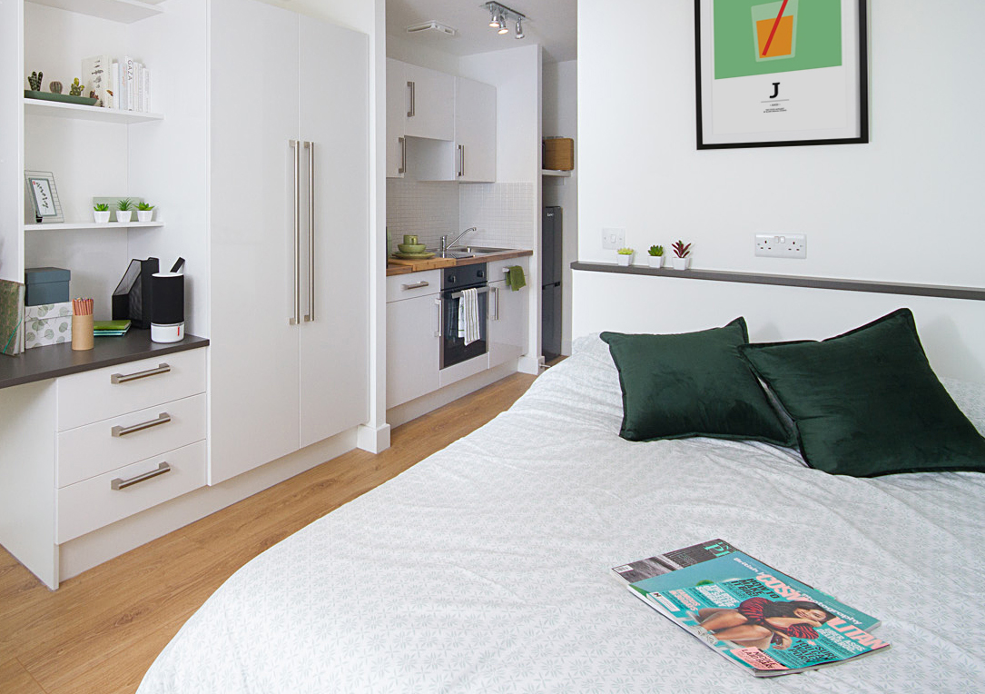Superior Standard Studio at CODE Student Accommodation Leicester